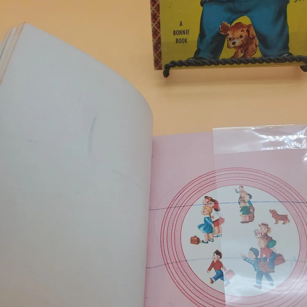 Bonnie‎ Book SAFETY IS FUN JINGLE DINGLE HOW DOES YOUR GARDEN GROW Rare Vintage
